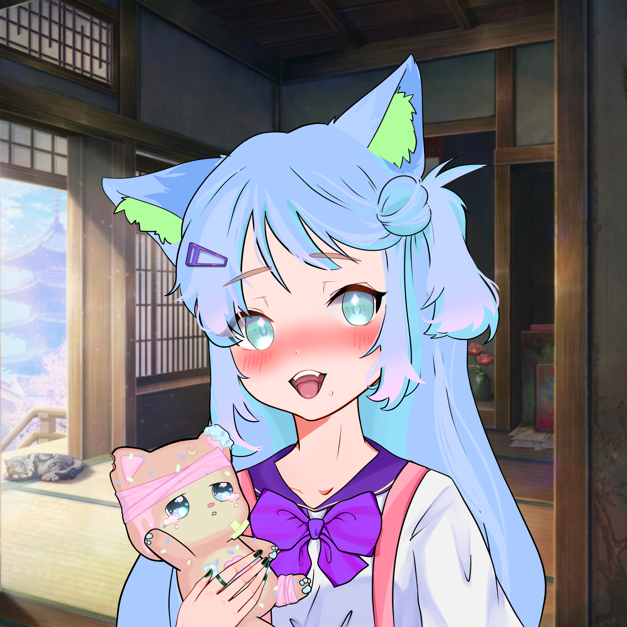 Cupcat Catgirl 5795